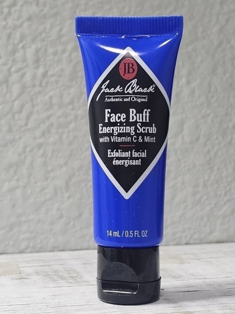 🌈4/$20 NEW Jack Black Face Buff Energizing Scrub Vitamin C & Mint Travel Size